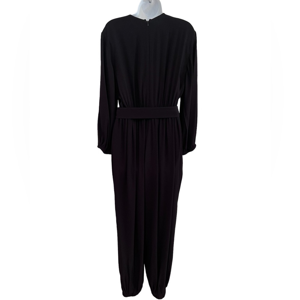 Halogen Long Sleeved Jumpsuit. Black Size Medium … - image 6